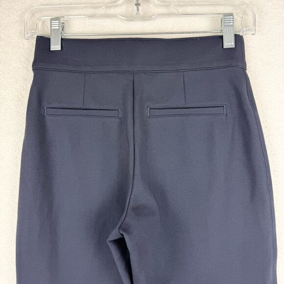 Spanx SPANXsupersmooth Perfect Fit Ponte Slim Straight Pull On Pant Navy Size XS - Picture 12 of 15